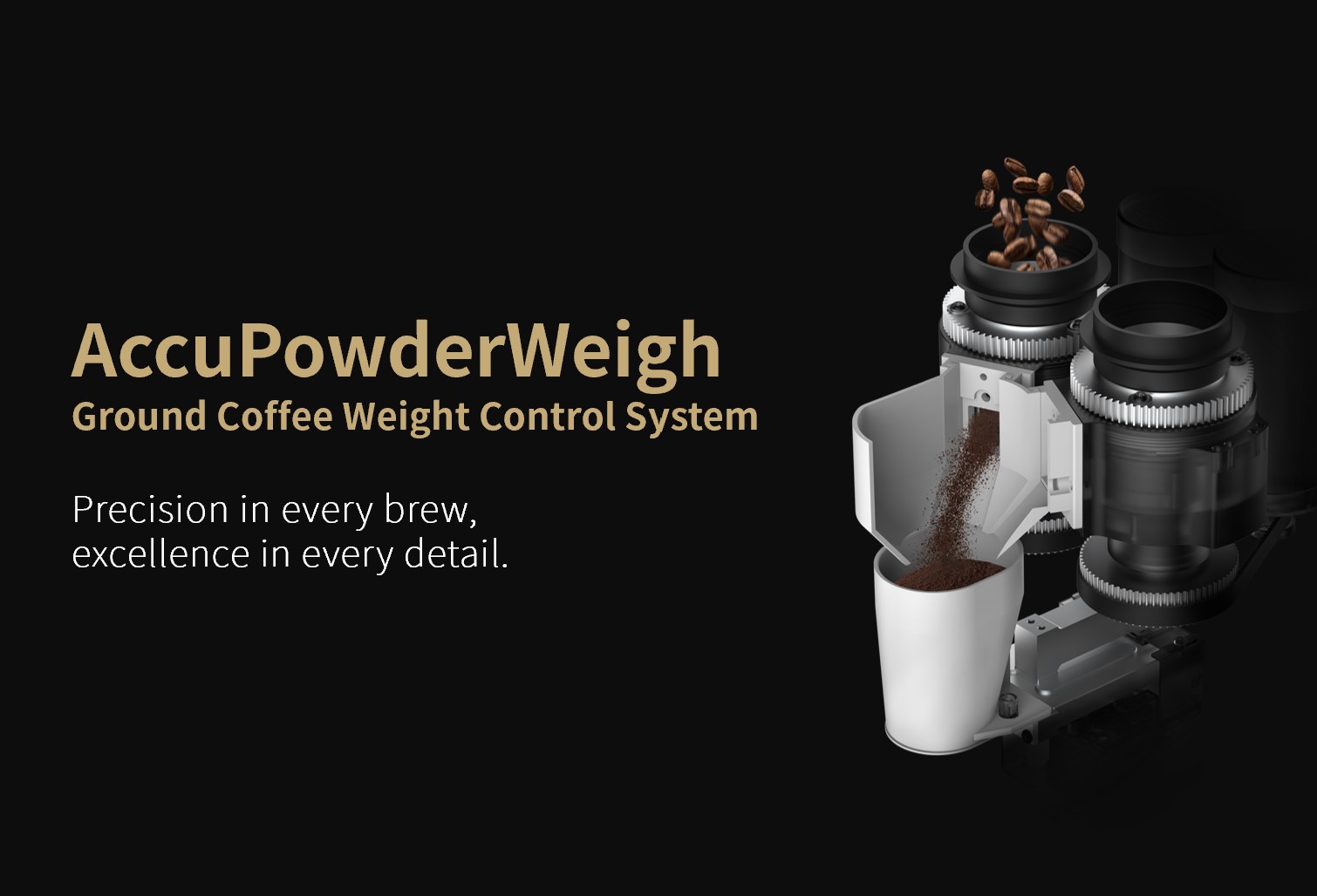 Ground Coffee Weight Control System