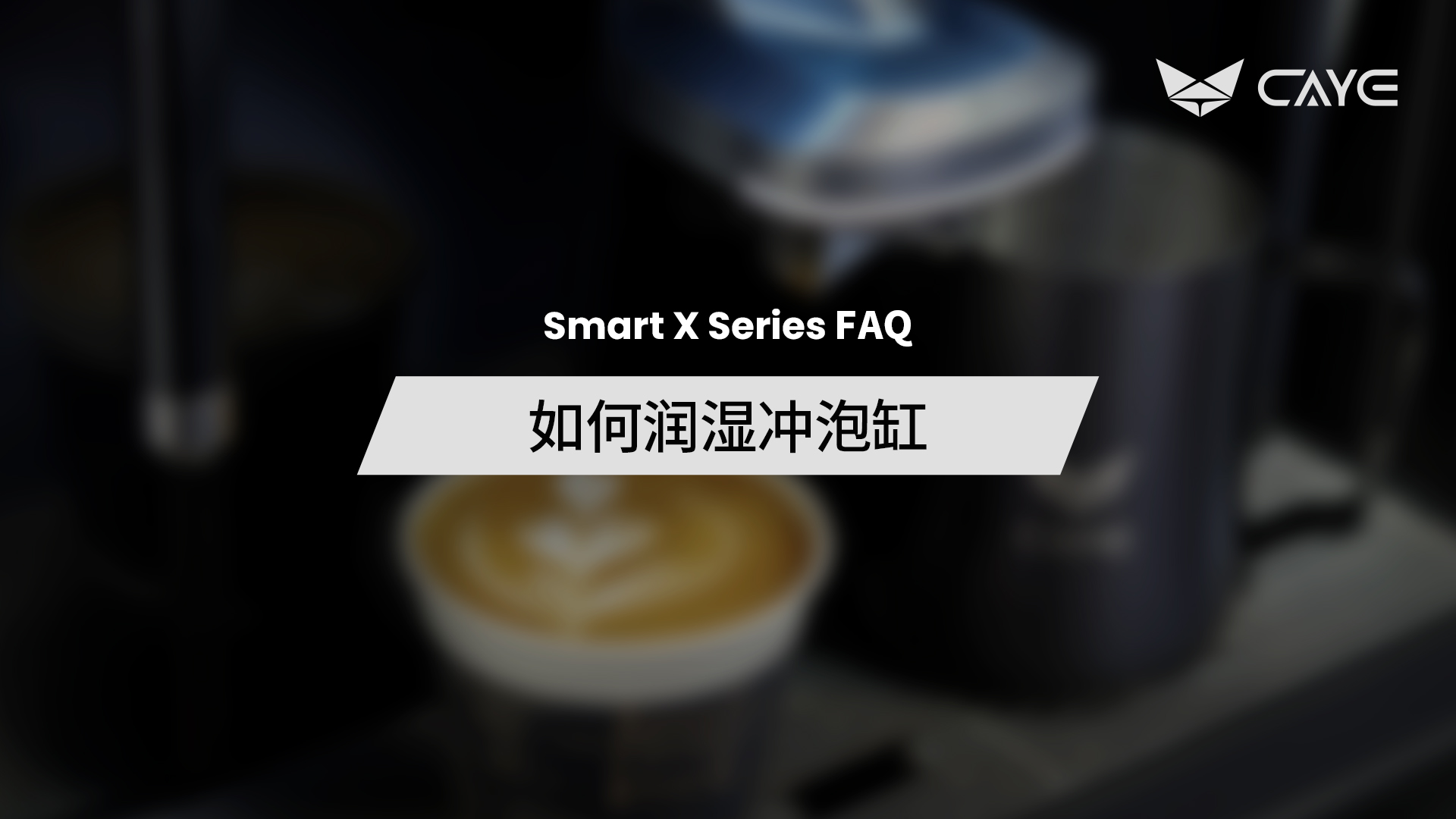 F01 | 如何润湿冲泡缸