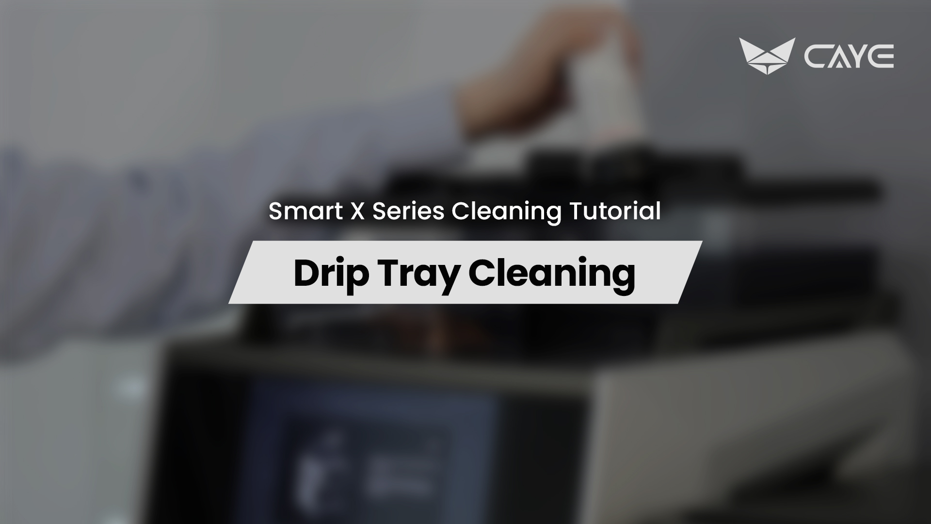 Drip Tray Cleaning